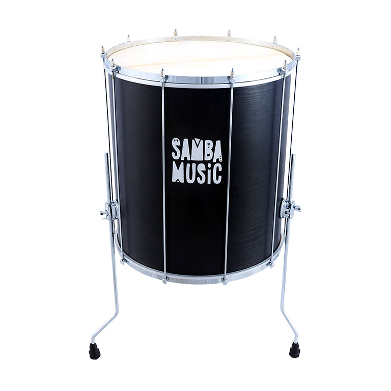 surdo-preto-wood-grain percussão phx